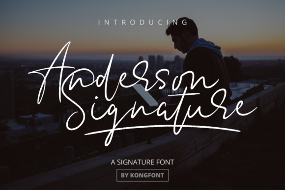 Anderson Signature: A Modern Playful Script Font for Designers