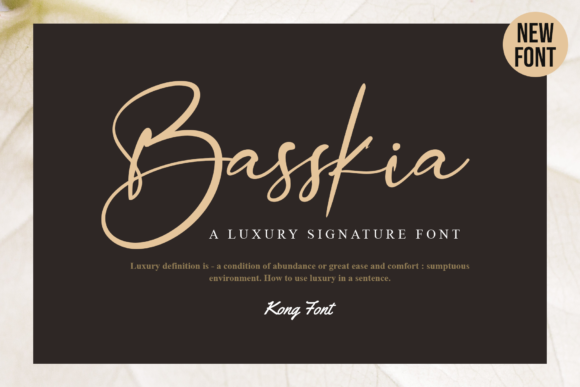Basskia: A Playful Handwritten Font Worth Your Freebies Collection