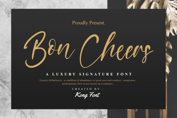 Bon Cheers for Web Designers Looking for a Playful Script Font