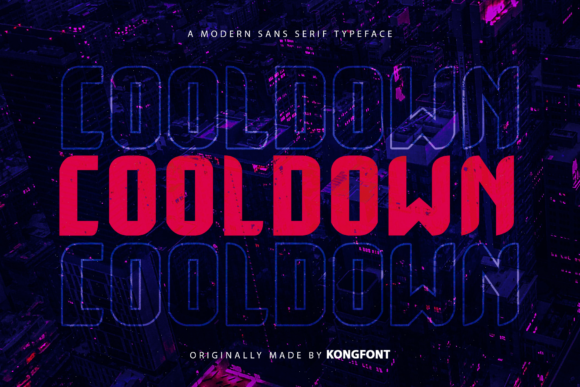 Cooldown Font: A Playful Script for Campaign Headlines