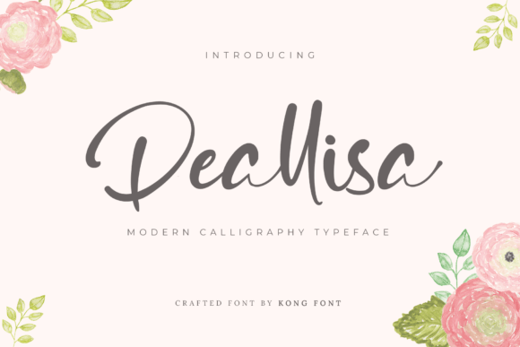 Deallisa: The Playful Script Font for Modern Digital Design