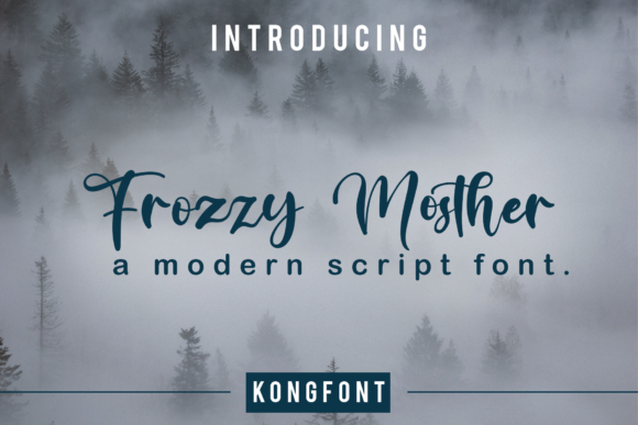 Frozzy Mosther: A Playful Handwritten Font for Real Branding Projects