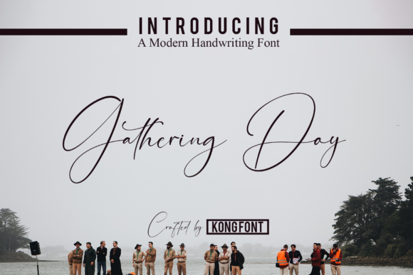 Gathering Day: A Playful Modern Script Font