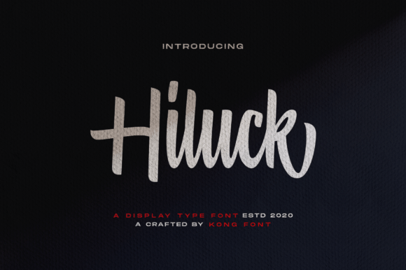 Hiluck: The Playful Font That Elevates Your Brand
