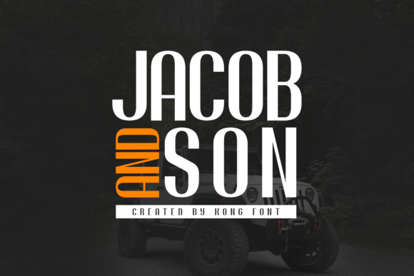 Jacob and Son: The Perfect Font for Small Business Branding