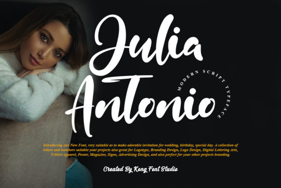 Julia Antonio: A Font That Elevates Your Brand with Style and Substance