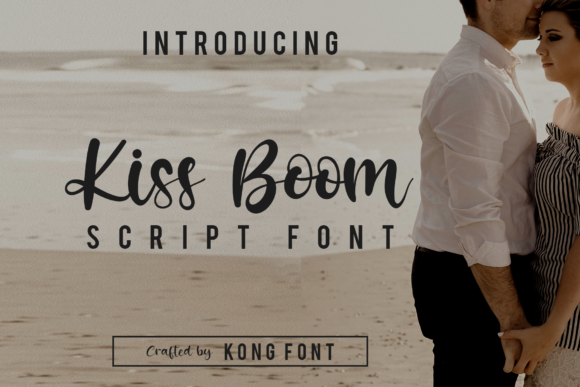 Kiss Boom: A Playful Handwritten Script Font for Real Branding