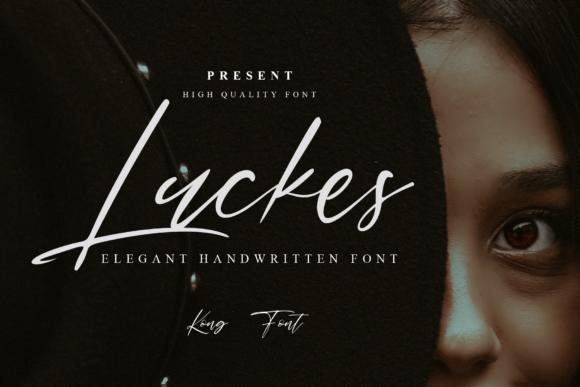 Luckes: A Playful Script Font for Creative Web Design