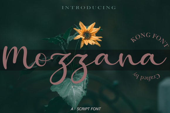 Mozzana: The Playful Script Font for Modern Branding and Design
