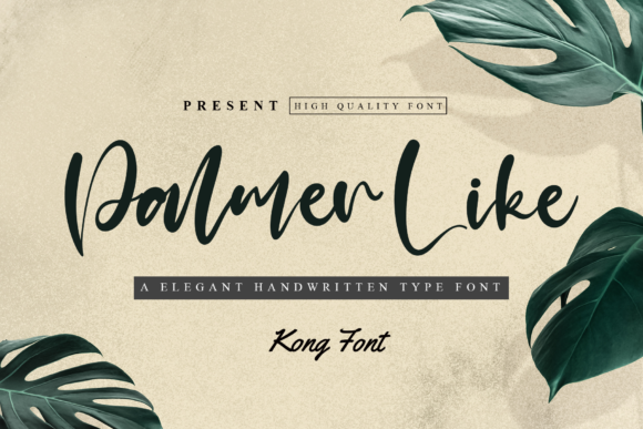 Palmer Like: A Playful Script Font for Modern Web Design