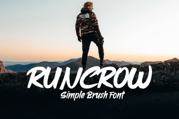 Runcrow: A Playful Font for Creative Crafters and Designers