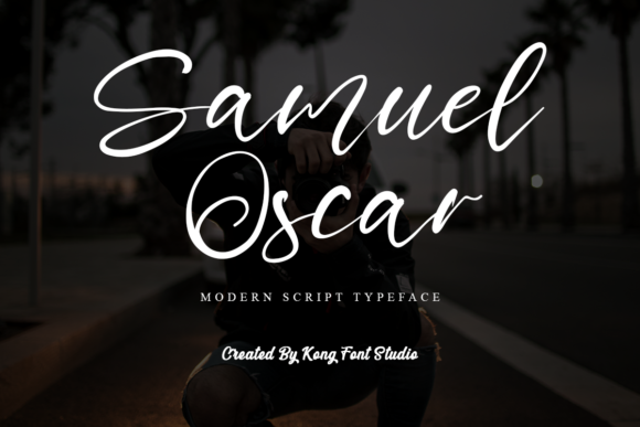 Samuel Oscar: A Script Font for Editorial Design and Creative Branding