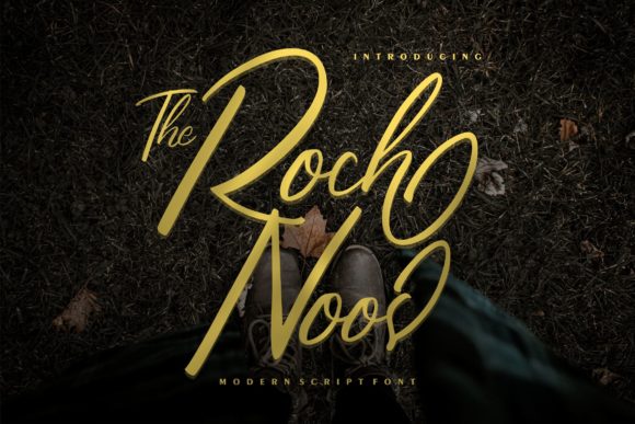 The Roch Noos Script Font for Elegant Branding